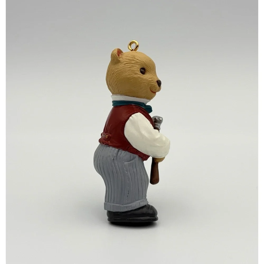 1993 Hallmark Keepsake Ornament Papa Bearinger Bear The Bearingers Vintage